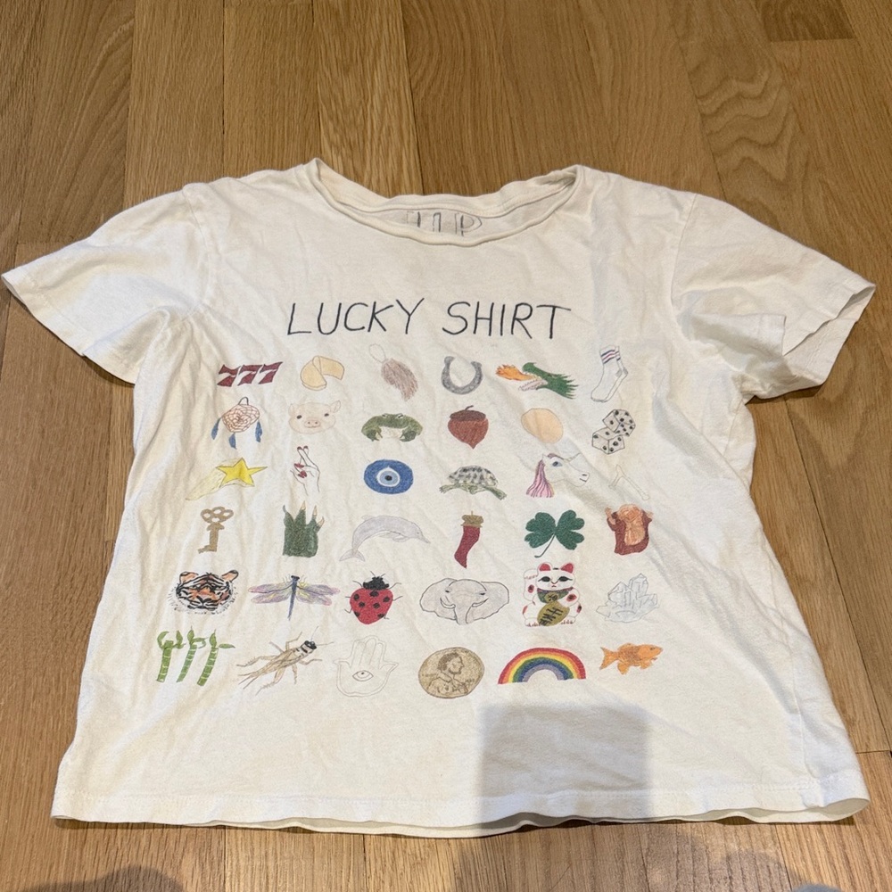 UNFORTUNATE PORTRAIT | Lucky Shirt Crop Tee